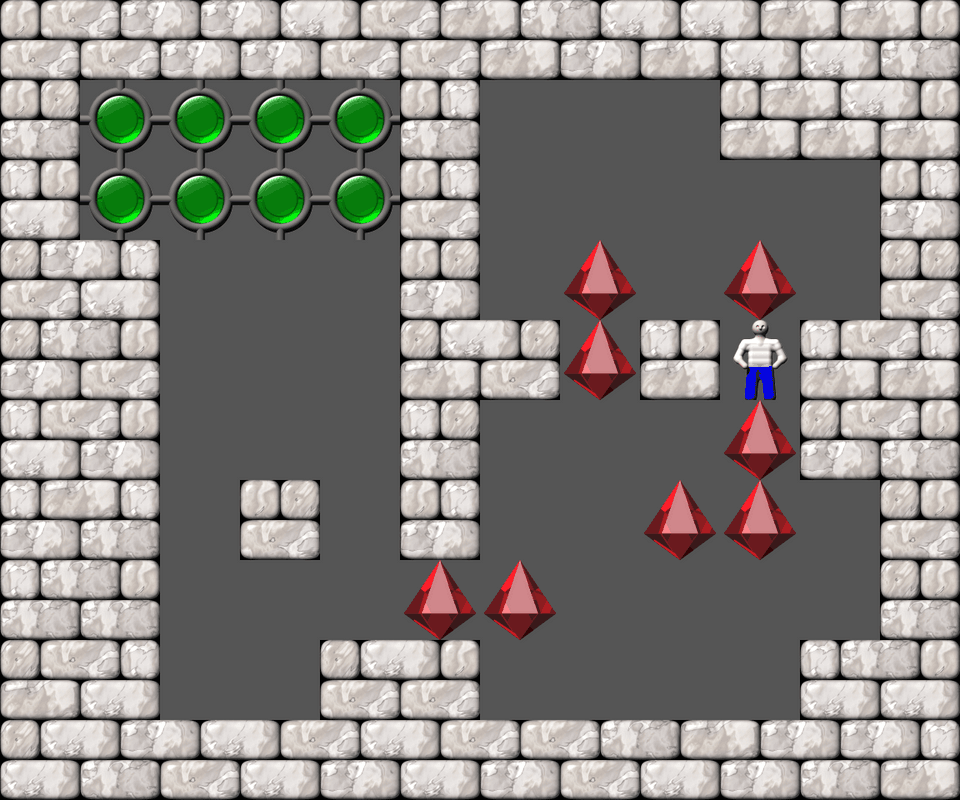 Sokoban Bugs1005 collections level 128